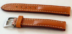 Padded Leather Watchband