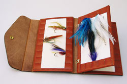 Deluxe Fly Wallet with Vertical Fly Panel Center Page
