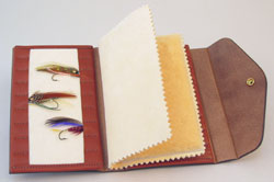 Deluxe Fly Wallet with Chamois/Fleece Center Page