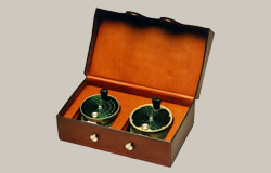 Leather Flyfishing Multiple Reel Case