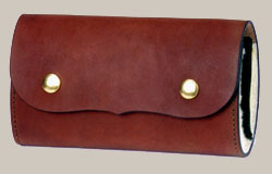 Large Leather Fly Wallet
