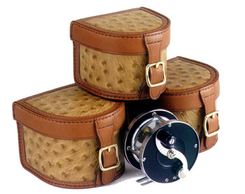 leather reel case
