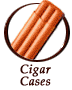 handmade leather cigar case